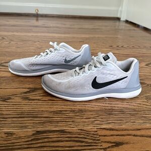 Nike Tennis shoes sneakers play sports gray classic neutral basketball running